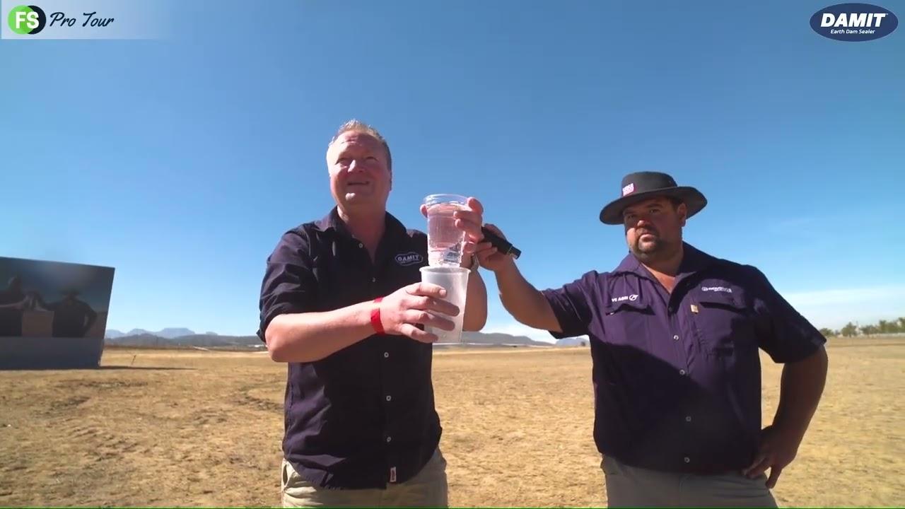 Hoe kan jy water behou deur die krake in jou dam te seel? Kyk na DAMIT Dam Sealer.