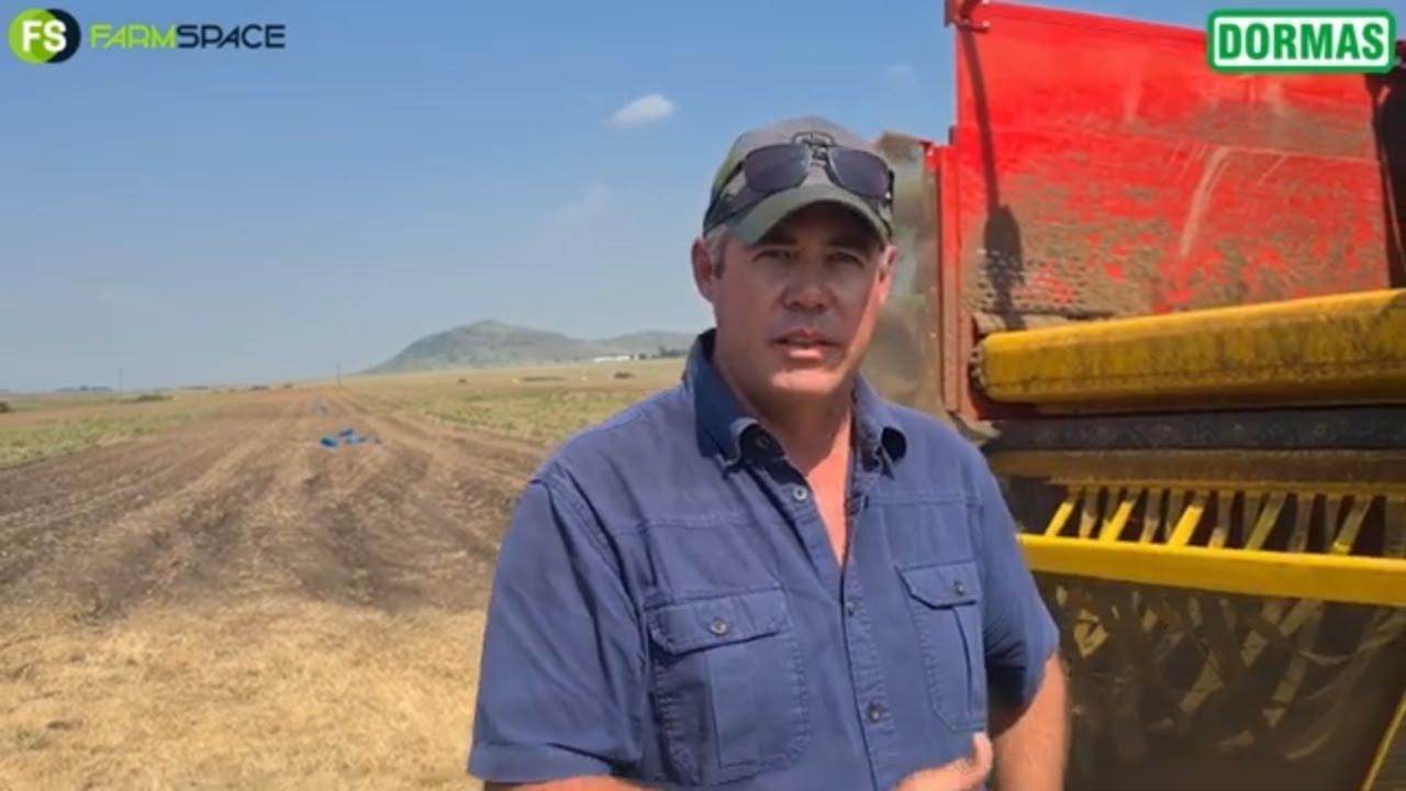 Hoe voel Schalk van Bloukop Boerdery oor hulle Grimme EVO 280?