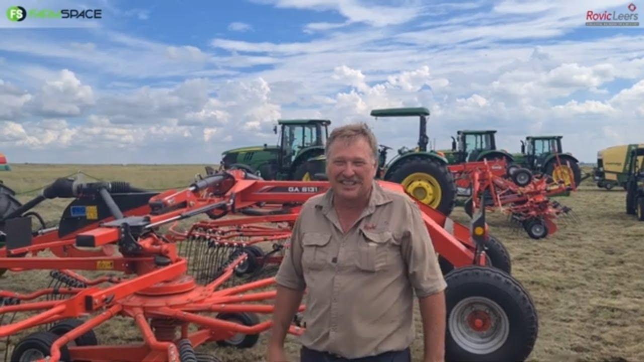Rovic Leers Kuhn dubbel rotary kraghark by Balfour Hooidag 2024.
