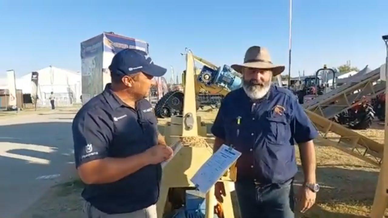 Dis heeltyd speeltyd by Jones Masjiene op Nampo 2024.