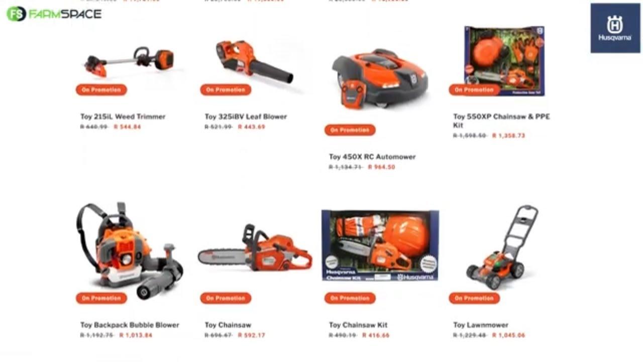 Kry Husqvarna se grasperkversorgingsprodukte teen spesiale pryse op Swart Vrydag!