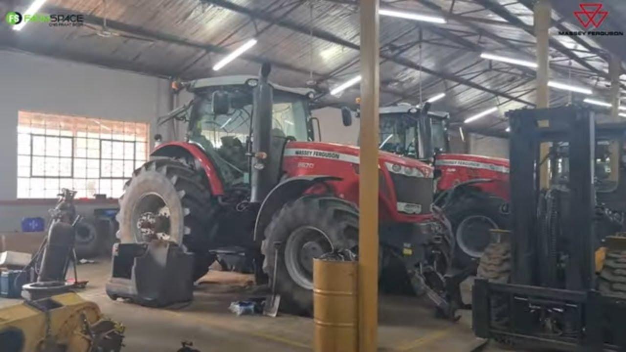 Ons derde stop op die Massey Ferguson Roadtrip 2024 is by JBJ Machinery in Schweizer-Reneke.