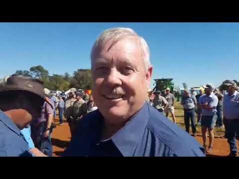 Demonstrations at the Harvester Race Day 2019