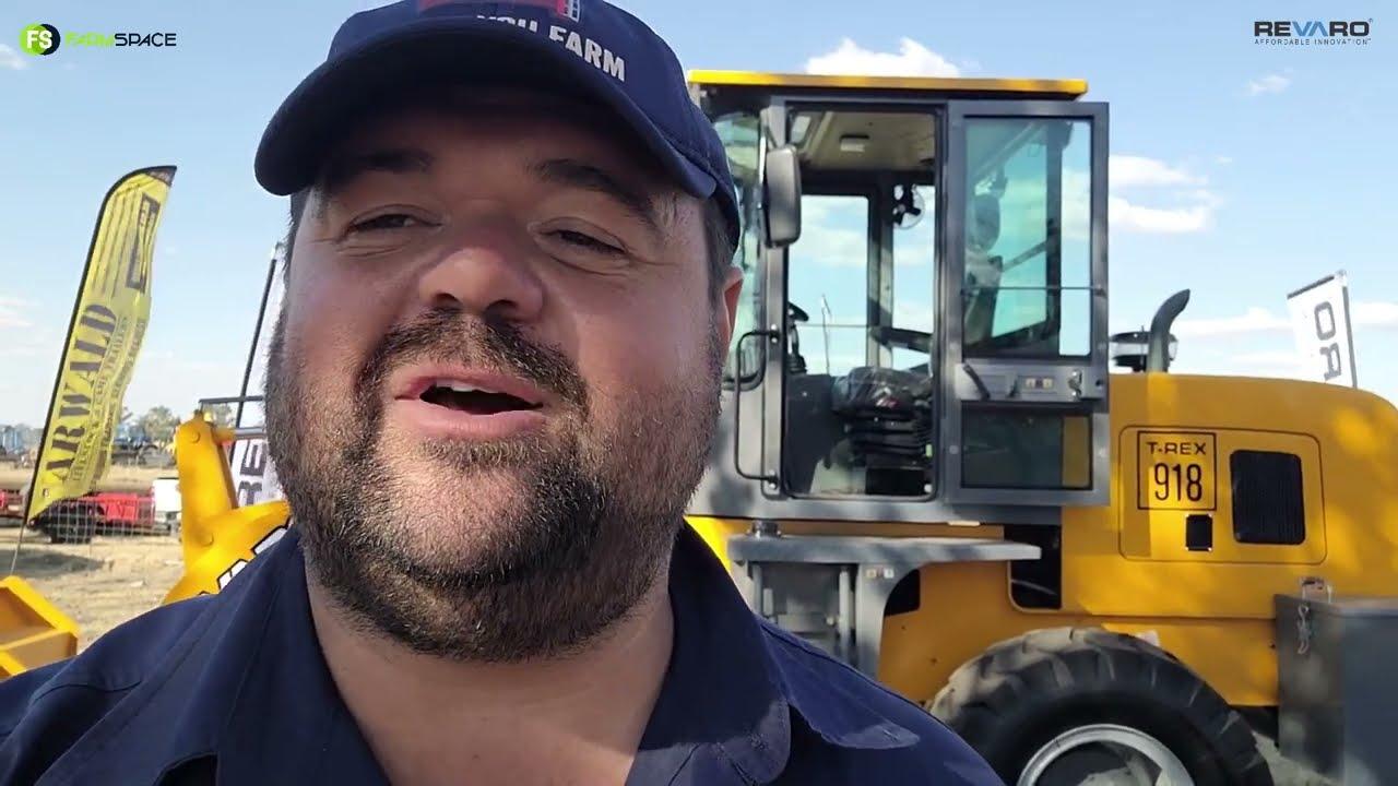 VAL Boeredag 2022 - T.REX 918 Middelslag Loader