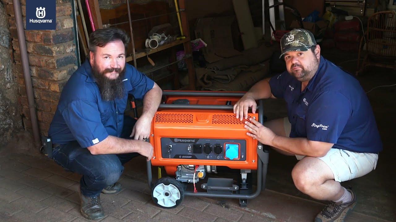How to Husqvarna - Generator