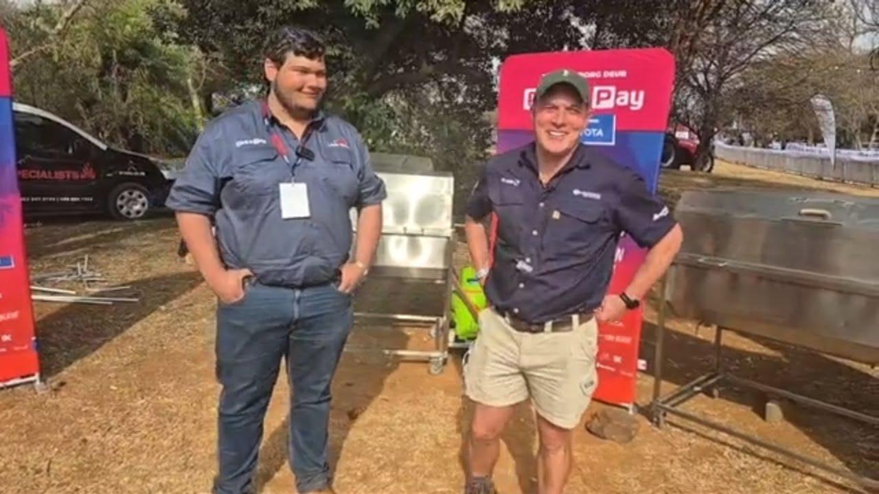 Ons gesels met die boerbok manne hier by Lamb Champs 2024.