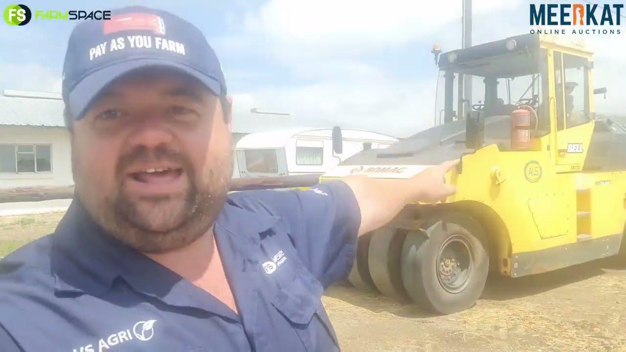 BELL Bomag Roller op Kwaliteit Trekker en Implement Veiling Sonder Grense 21 tot 24 Feb 2022