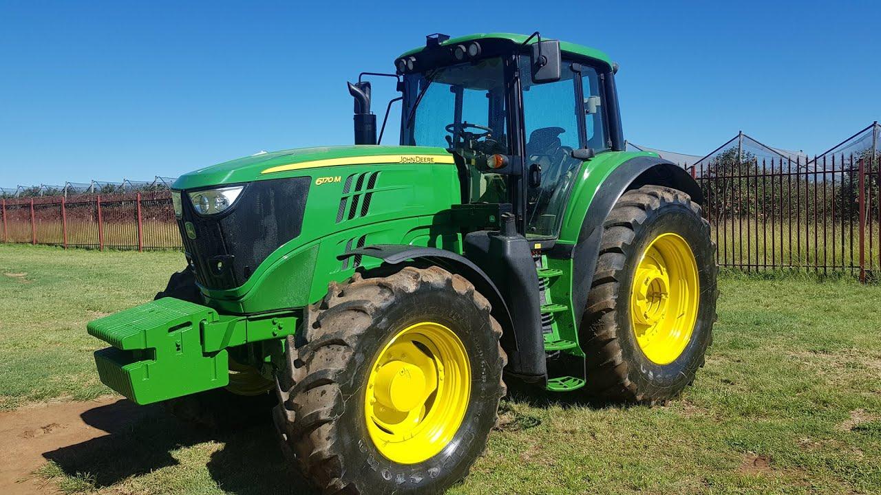 John Deere 6170M op Kwaliteit Trekker en Implement Veiling Sonder Grense 21-24 Feb